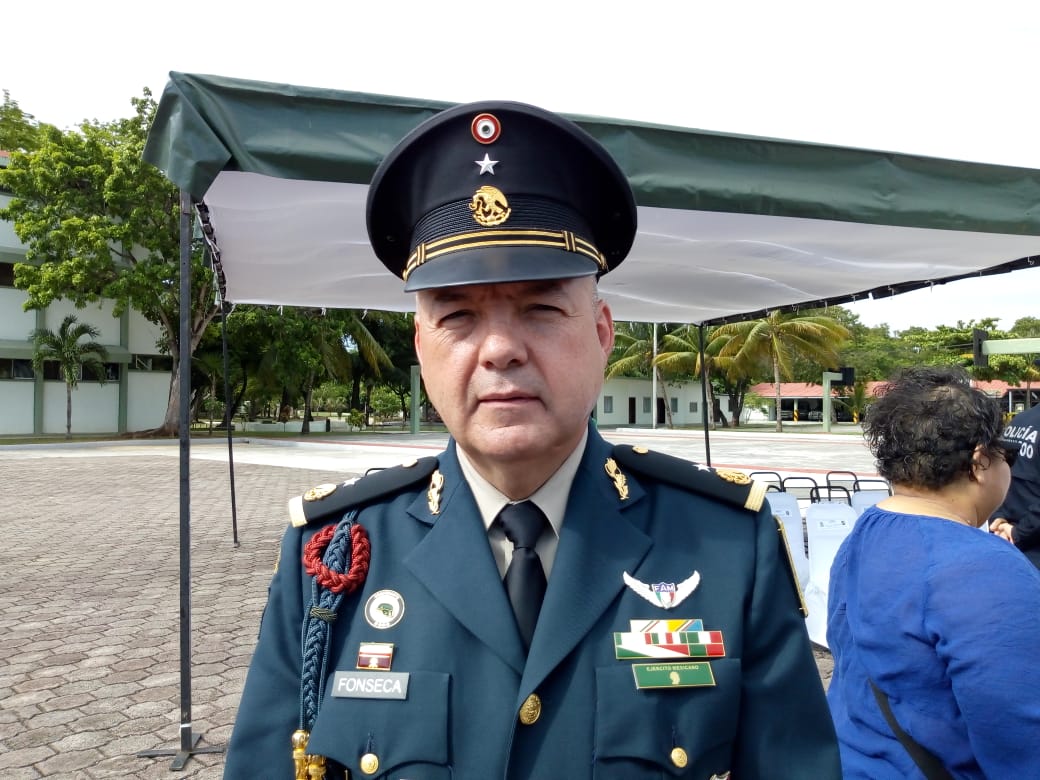Asume Horacio Flores Fonseca el mando de la Guarnición Militar de Cancún -  La Pancarta de Quintana Roo