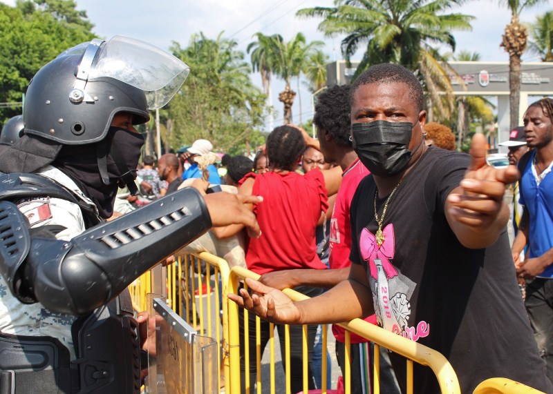 México externa preocupación sobre asilo ante reactivación de 'Quédate en México'. Foto de EFE