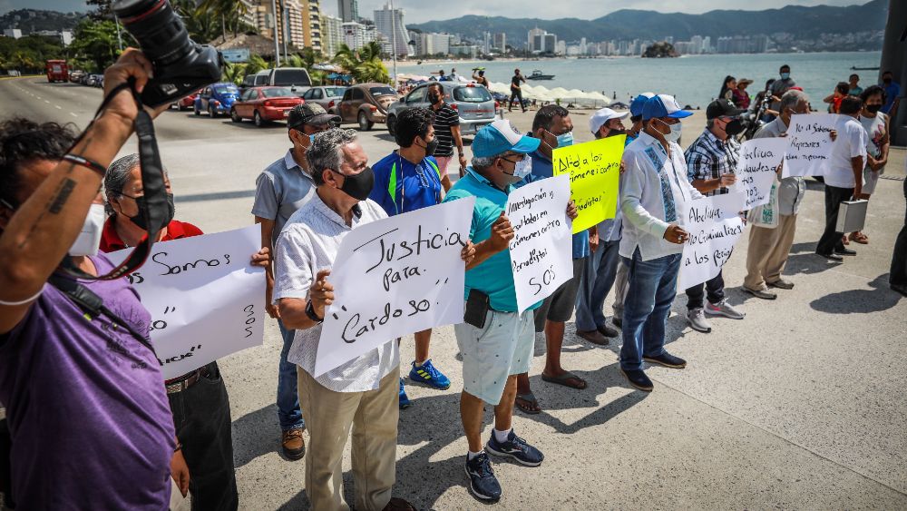Protesta Acapulco muerte fotógrafo periodistas