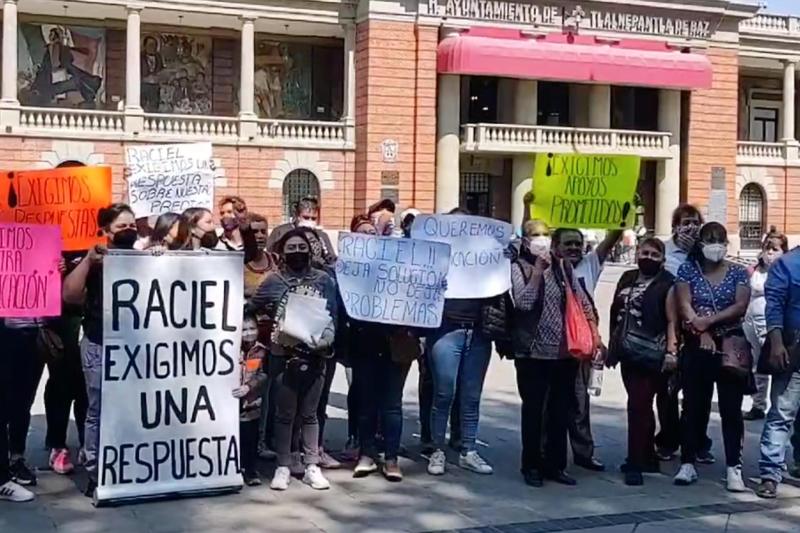 damnificados Chiquihuite protesta Tlalnepantla