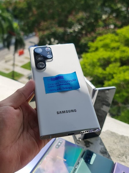 Samsung Galaxy S22 Ultra Filtracion Diseno Color Blanco