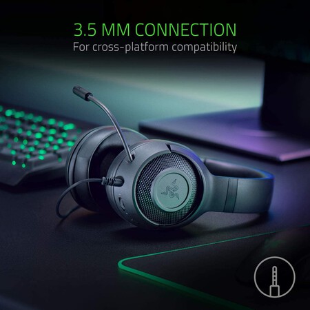 Audífonos Razer Kraken X de oferta en Amazon México