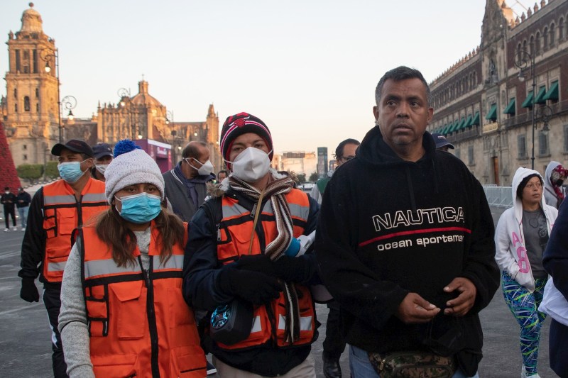 caravana migrante Ciudad de México 2
