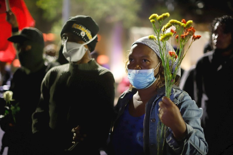 igrantes INM Protesta Ciudad de México