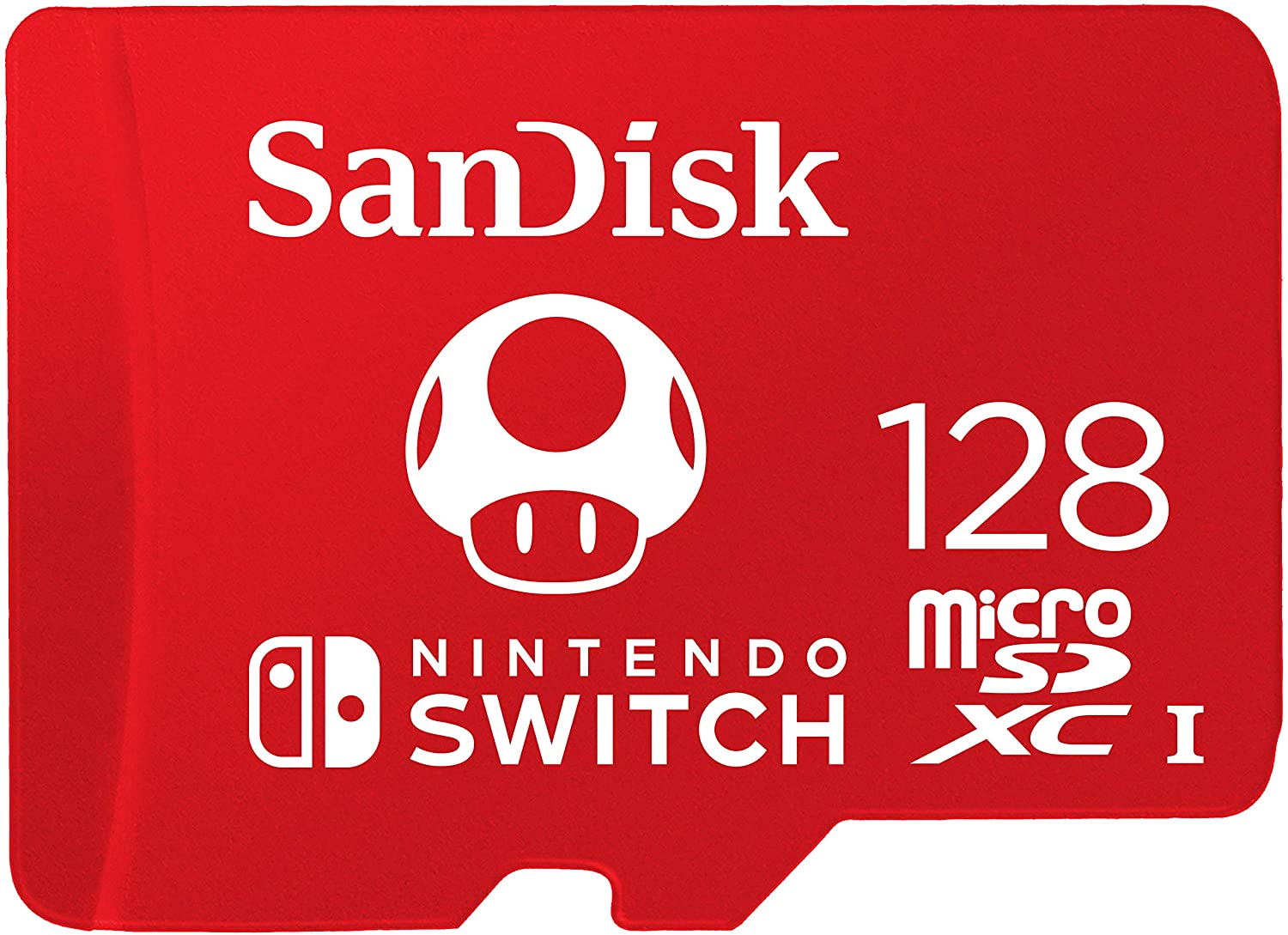 Tarjeta microSD SanDisk de 128GB para Nintendo Switch
