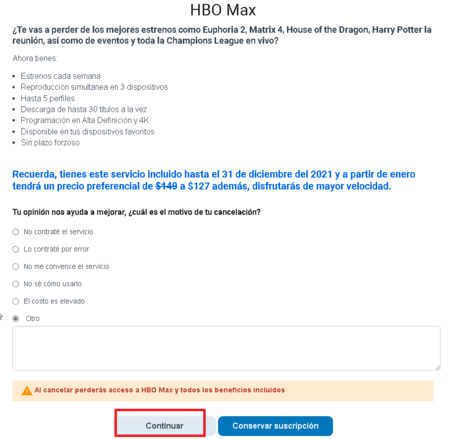 Como Cancelar Hbo Max Telmex Infinitum Mexico