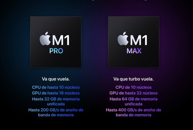 La portátil más potente: Esta es la nueva MacBook Pro que se mostró en el Apple Event