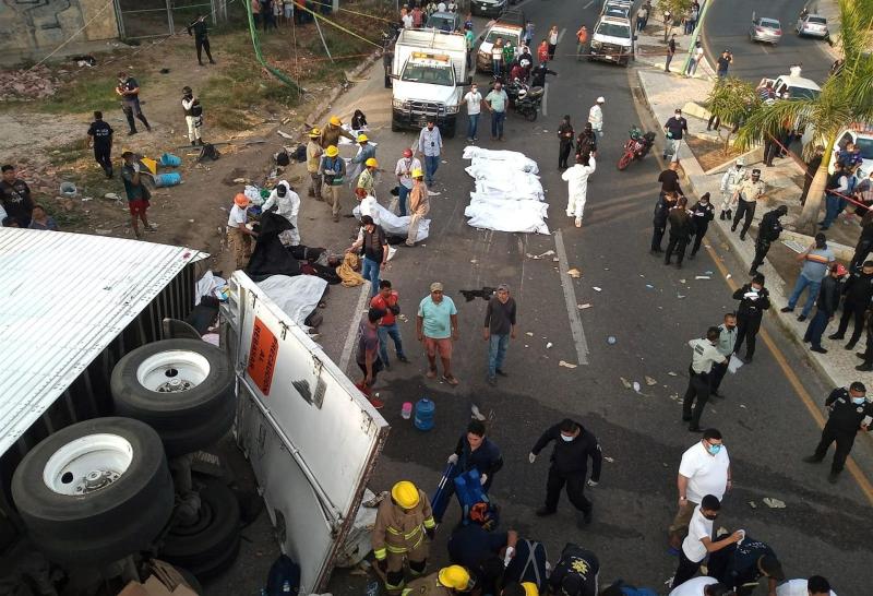 muerte migrantes Chiapas tráiler Francisco