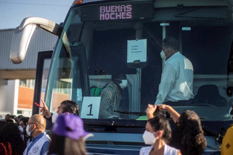 Migrantes Ciudad de México Caravana