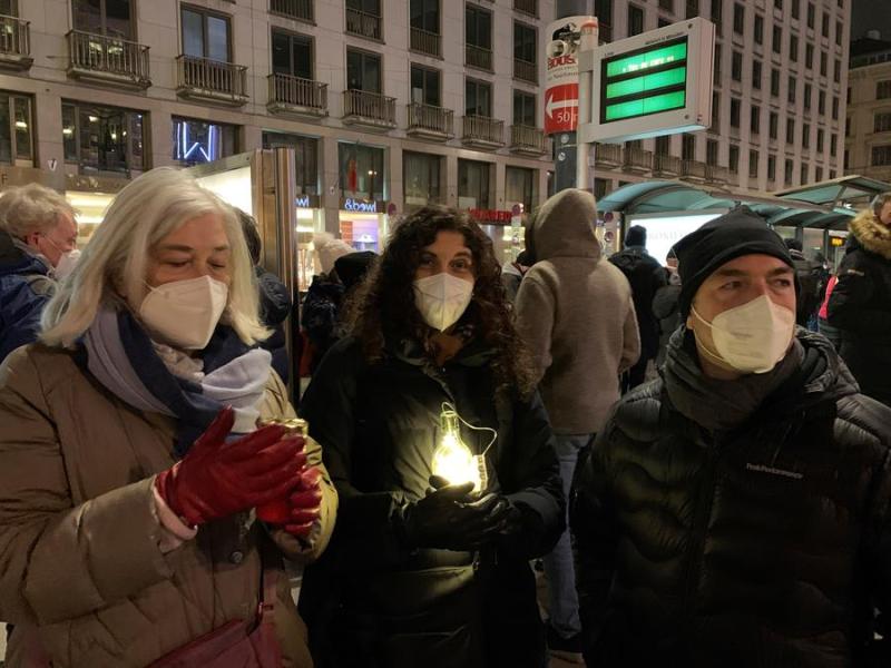 Viena conmemoración víctimas COVID-19 2