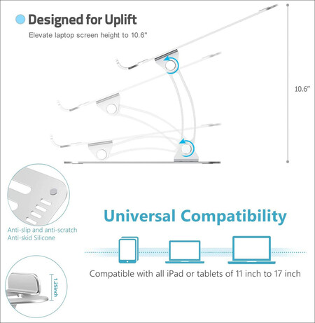 Soporte para laptop con descuento en Amazon México