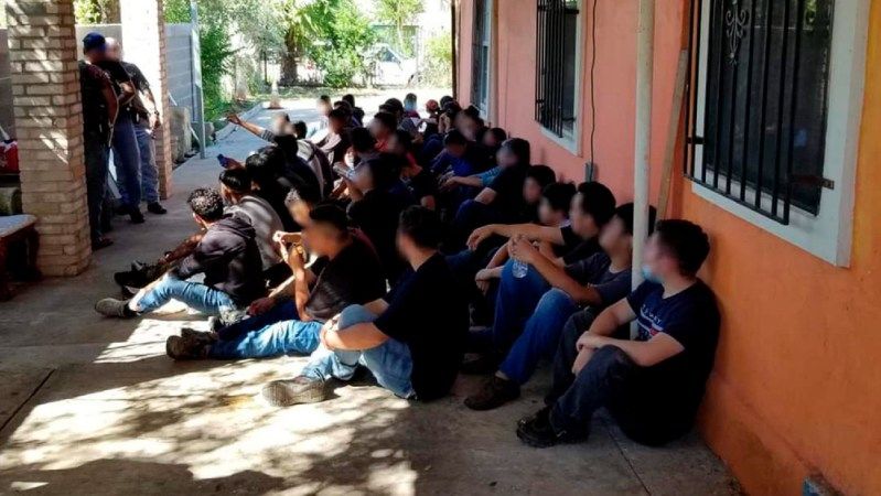 Indocumentados detenidos EEUU Laredo Texas