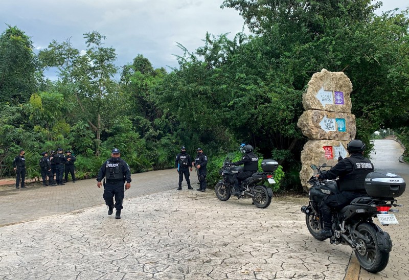 Xcaret seguridad hotel balacera