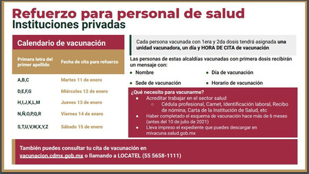 Refuerzo Personal Salud