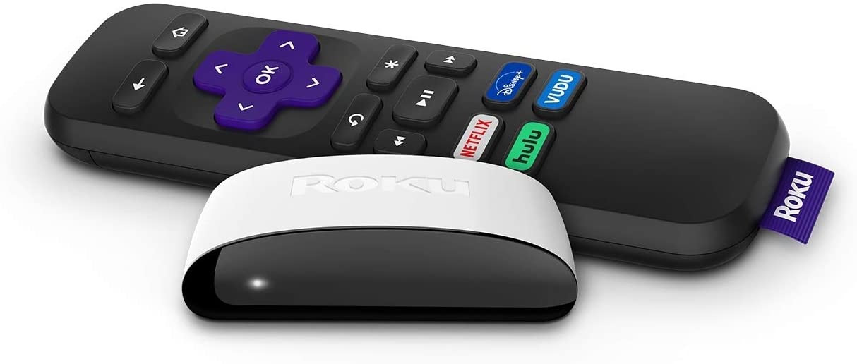 Roku LE HD Reproductor multimedia con cable HDMI de alta velocidad y control remoto simple