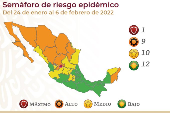 Semáforo COVID-19 coronavirus pandemia