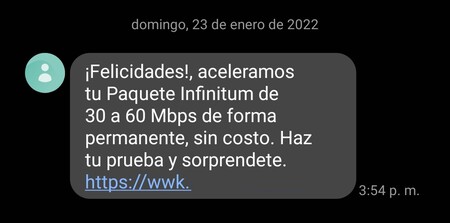 Telmex Aumento Velocidad Internet Infinitum