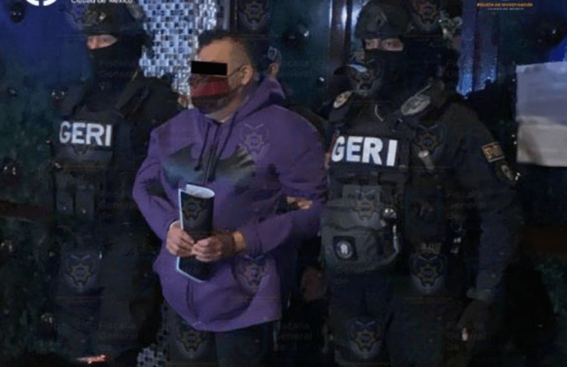 Trasladan a Cuauhtémoc Gutiérrez de la Torre a penal del Altiplano. Foto de FGJCDMX