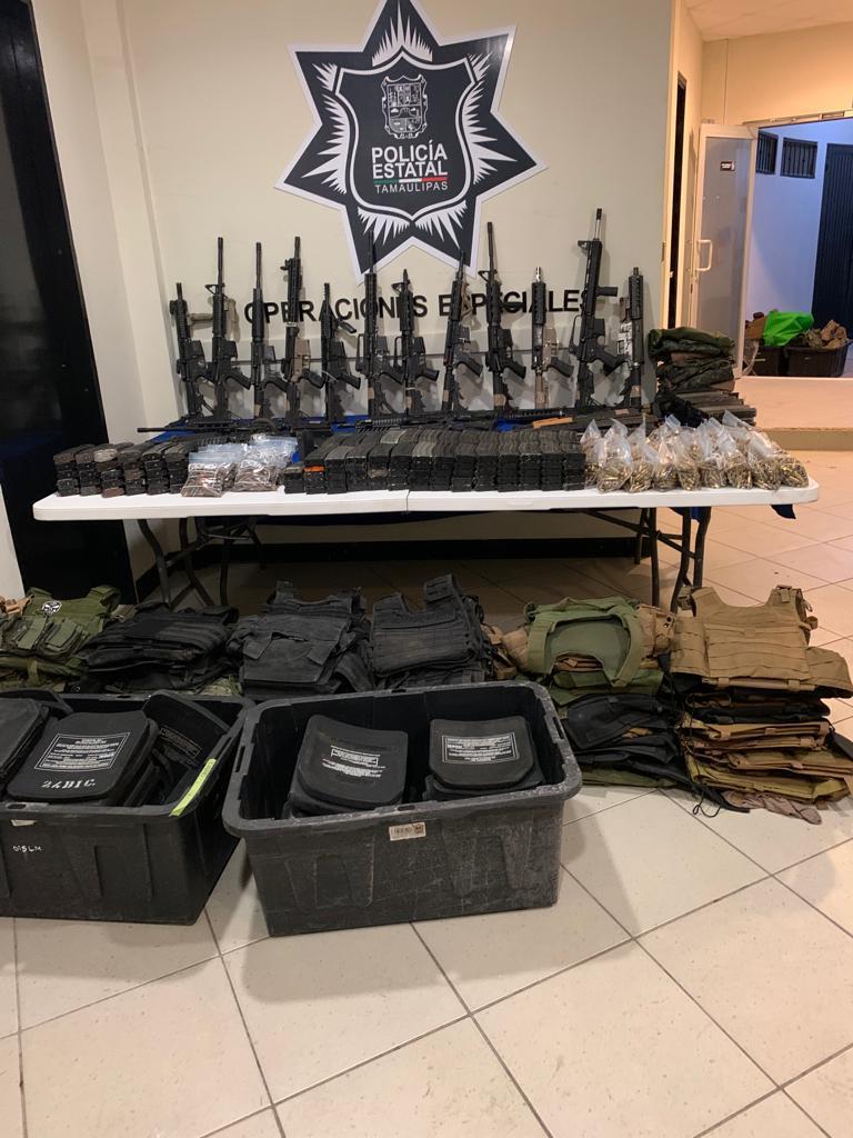 Gopes Tamaulipas zona Ribereña aseguramiento