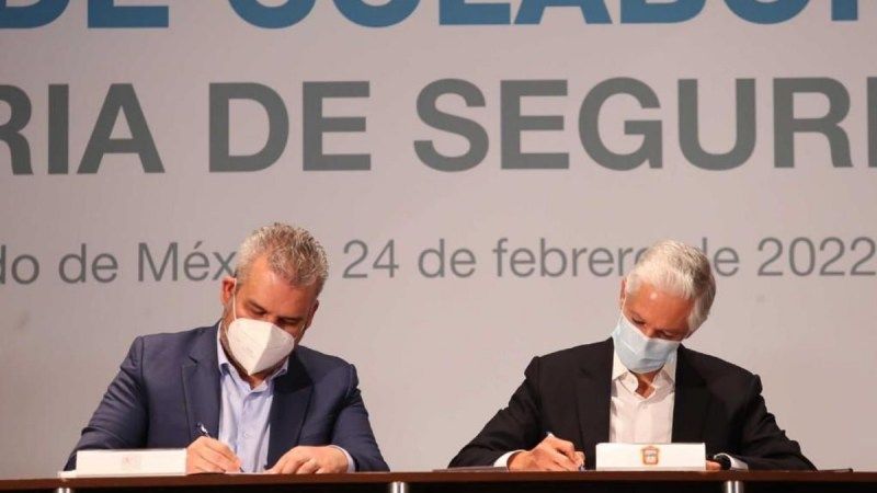 Estado de México Michoacán seguridad acuerdo