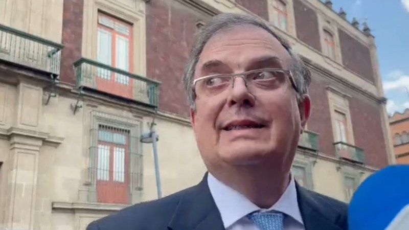 Marcelo Ebrard reacción pausar relaciones España