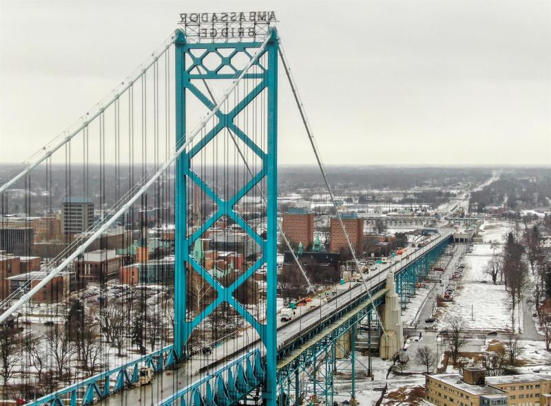 Puente Ambassador bloqueo camioneros Trudeau