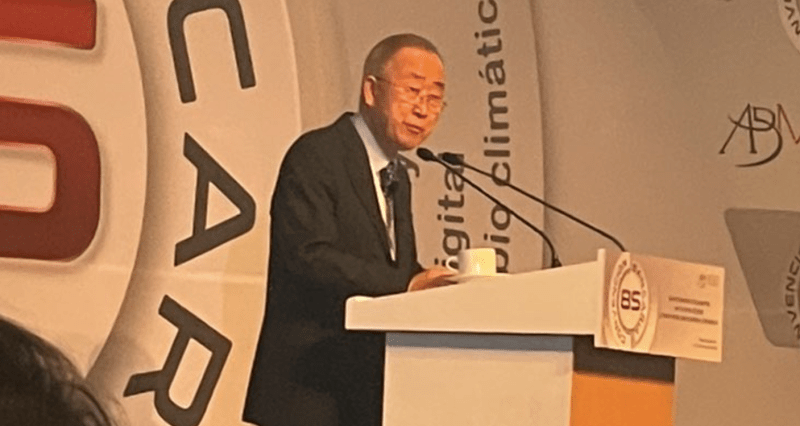 Ban Ki-moon pide a mexicanos y al mundo unirse para frenar a Rusia. Foto de @MariuzCalvetR