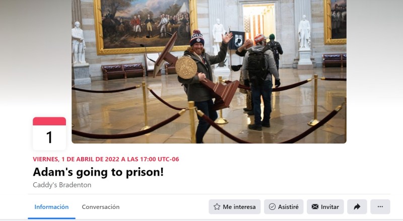 Fiesta asalto Capitolio