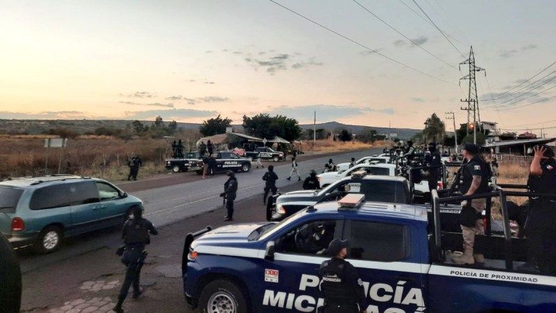 Marcos Castellanos Michoacán Estado Policías