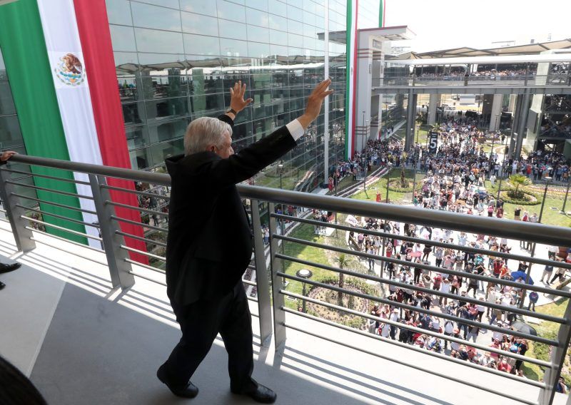 Inauguran AIFA como proyecto emblemático de López Obrador. Foto de EFE