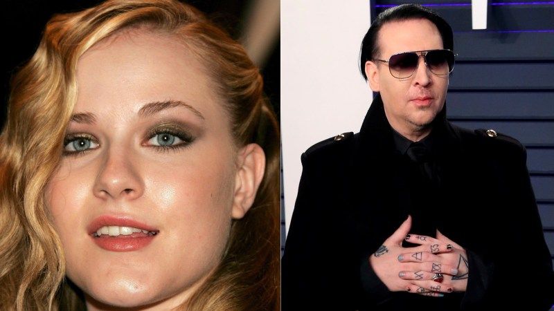 Marilyn Manson y Evan Rachel Wood