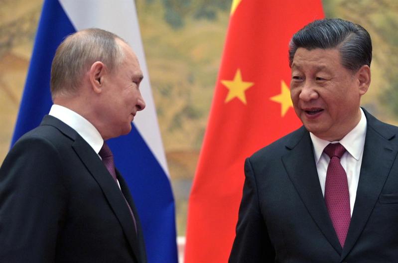 Rusia China Vladimir Putin Xi Jinping