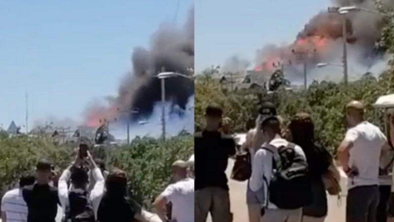 Incendio Dolphin Discovery Isla Mujeres