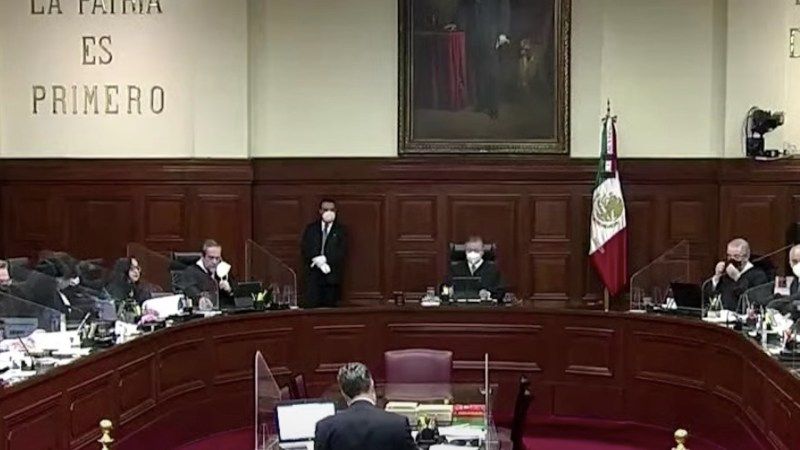 Pleno de la Suprema Corte. Captura de Pantalla.
