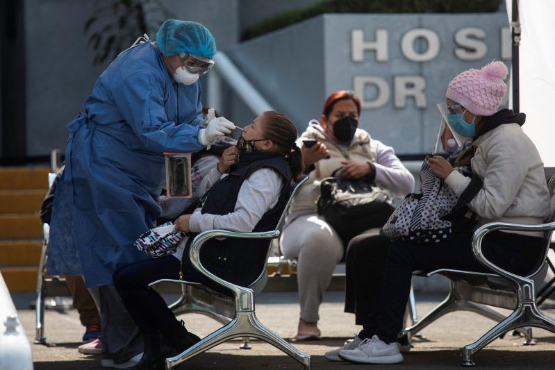 subvariante ómicron México Ciudad de México tiene 21 por ciento de casos activos de COVID-19 a nivel nacional. Foto de EFE