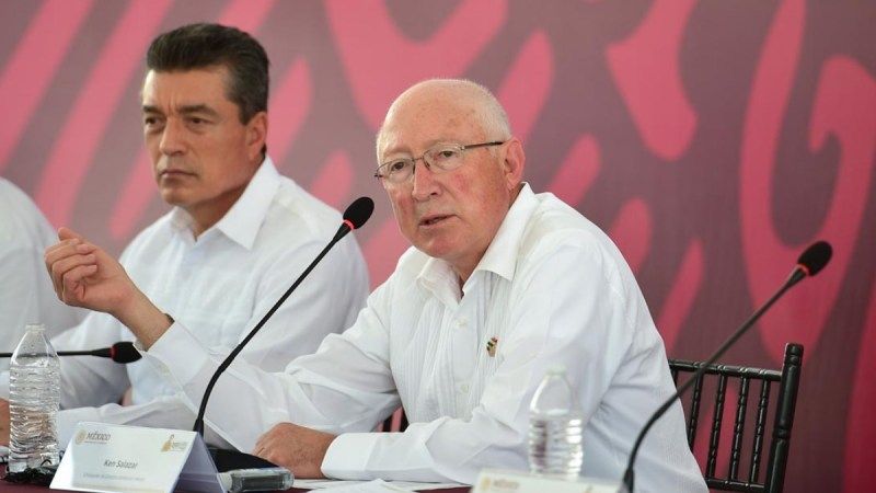 Ken Salazar embajador Estados Unidos México