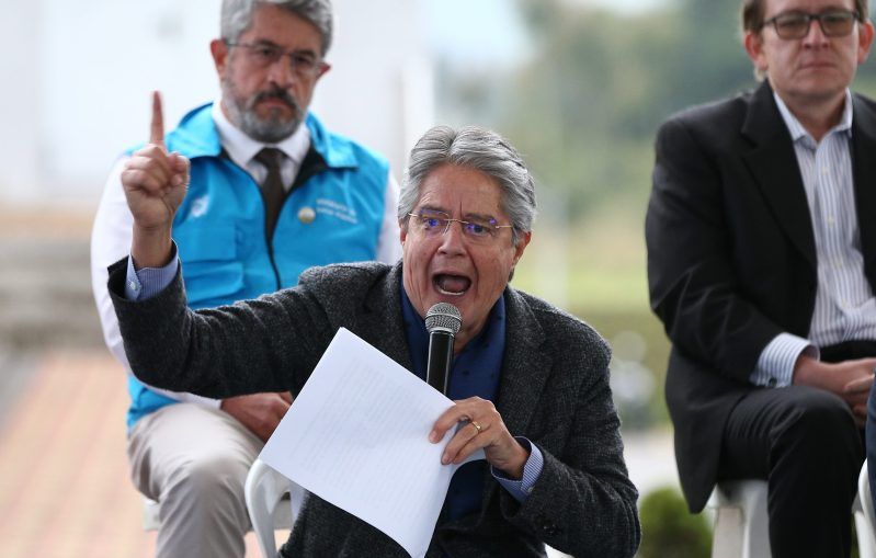 Presidente de Ecuador decreta estado de excepción en tres provincias. Foto de EFE