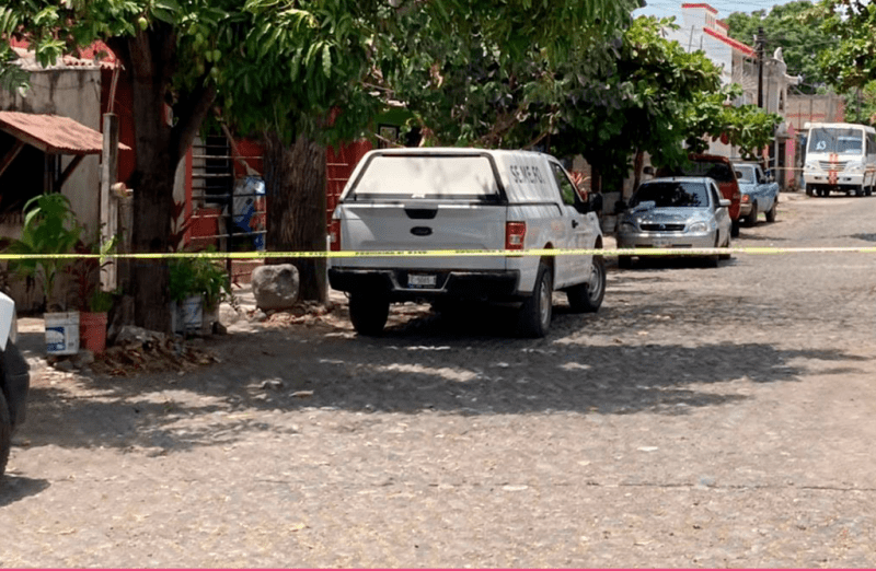 Asesinan a niña y hombre en Colima. Foto de AF Colima
