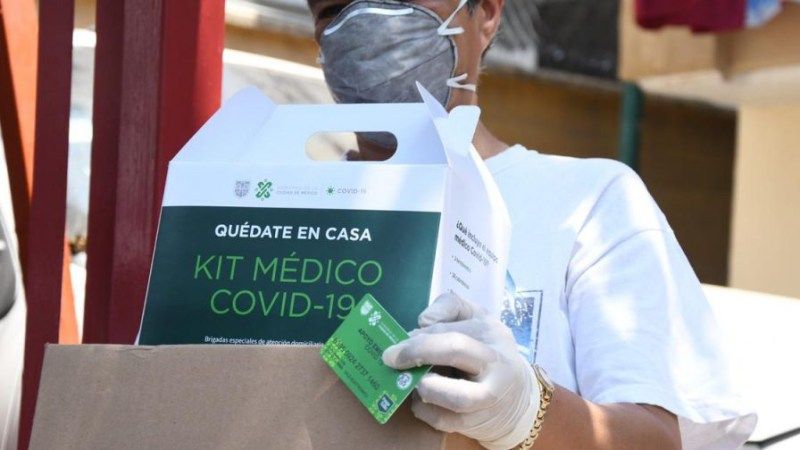 Kit Médico COVID-19 de CDMX que incluía ivermectina