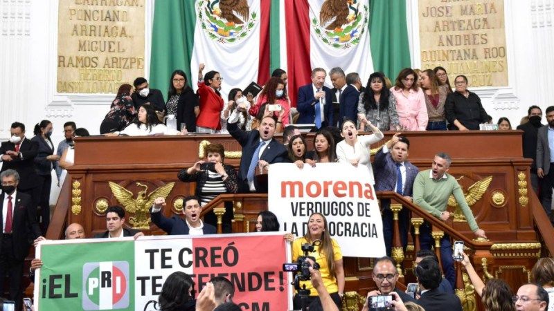 Congreso Ciudad de México toma IECM