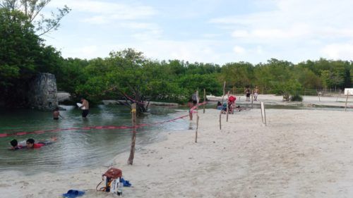 Enviarán a jueces cívicos a bañistas que ingresen al cenote de Punta Esmeralda