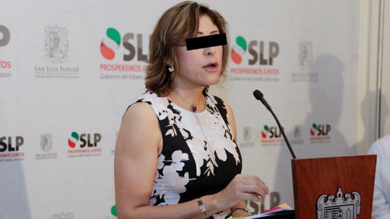 Mónica Rangel San Luis Potosí detenida