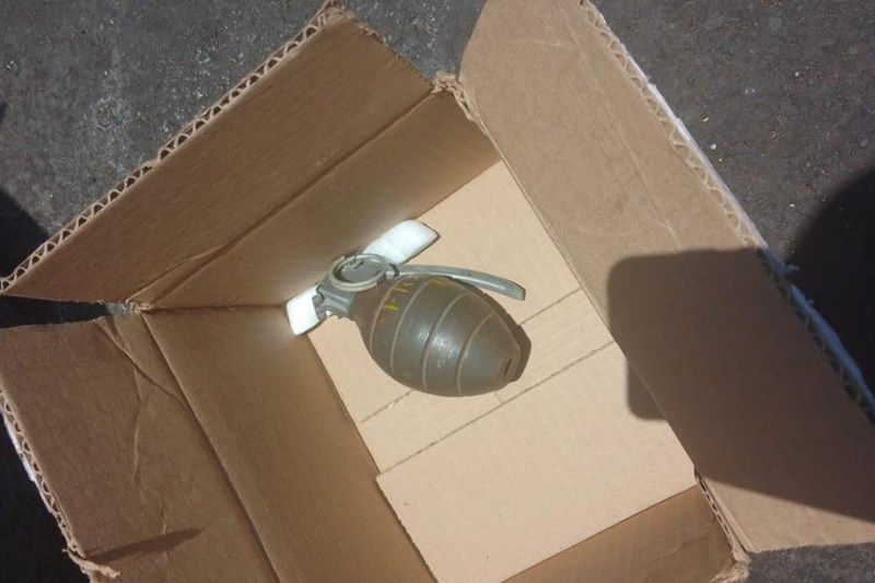 granada CDMX camión basura