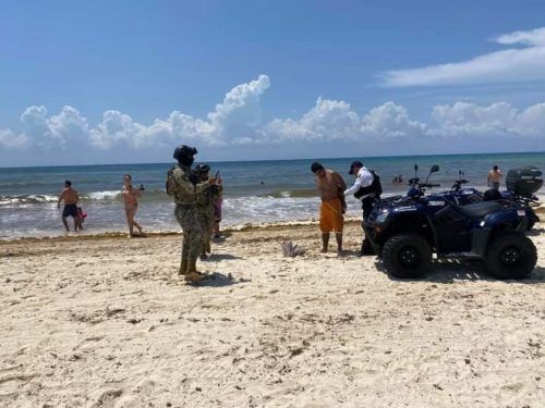 Mandan al “bote” a bañista alcoholizado y brabucón