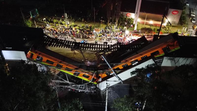 Metro CDMX Línea 12 colapso mayo 2021 DNV