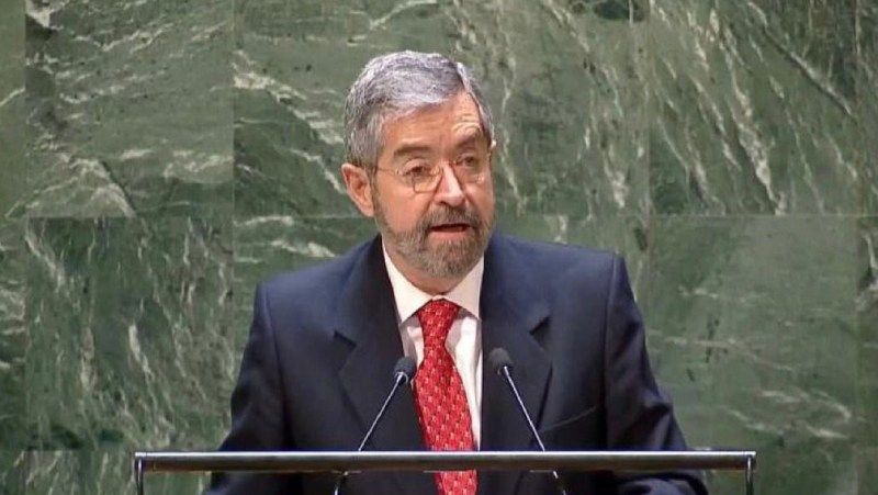 Juan Ramón de la Fuente ante Asamblea General de la ONU