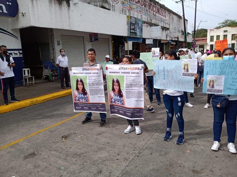 marcha Tapachula Monserrat Valeria Chiapas