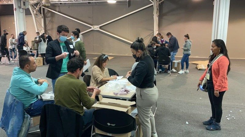 Elecciones en Colombia. Foto vía Daniel Zovatto