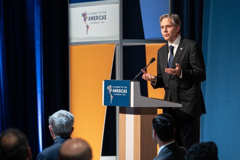 EE.UU. confía en que más países se sumen a su declaración sobre migración. Foto de Twitter Antony Blinken