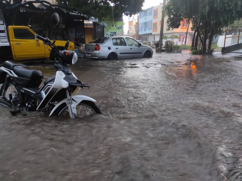 Fuertes lluvias inundan Oaxaca